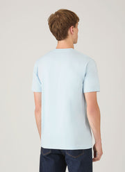 Men's Riviera Midweight T-shirt in Frost Blue