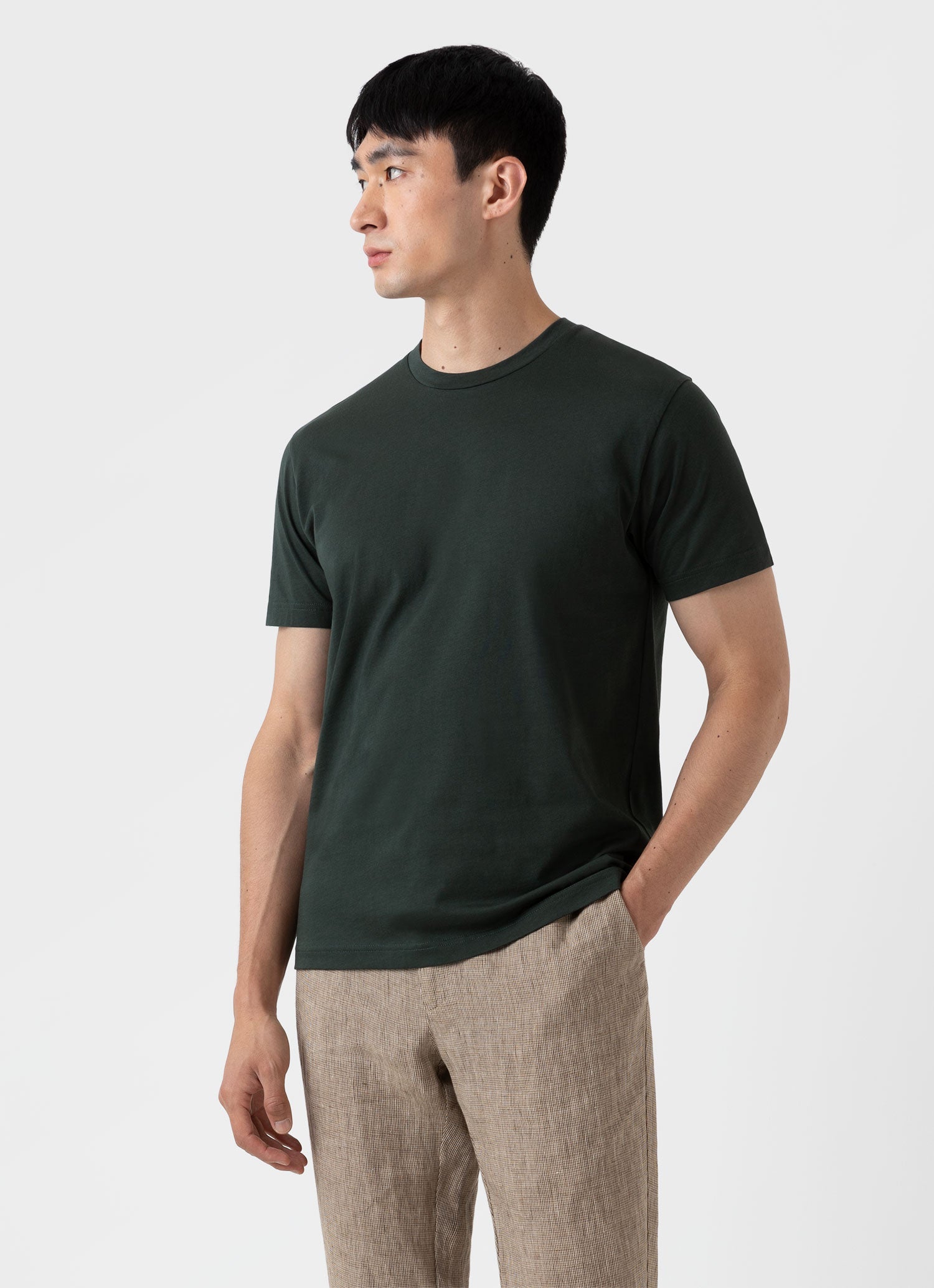 Men's Riviera T-shirt in Seaweed