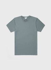 Men's Riviera Midweight T-shirt in Smoke Green