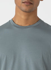 Men's Riviera Midweight T-shirt in Smoke Green