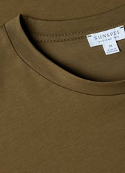 Men's Riviera Midweight T-shirt in Olive Green