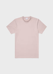 Men's Riviera Midweight T‑shirt in Pale Pink