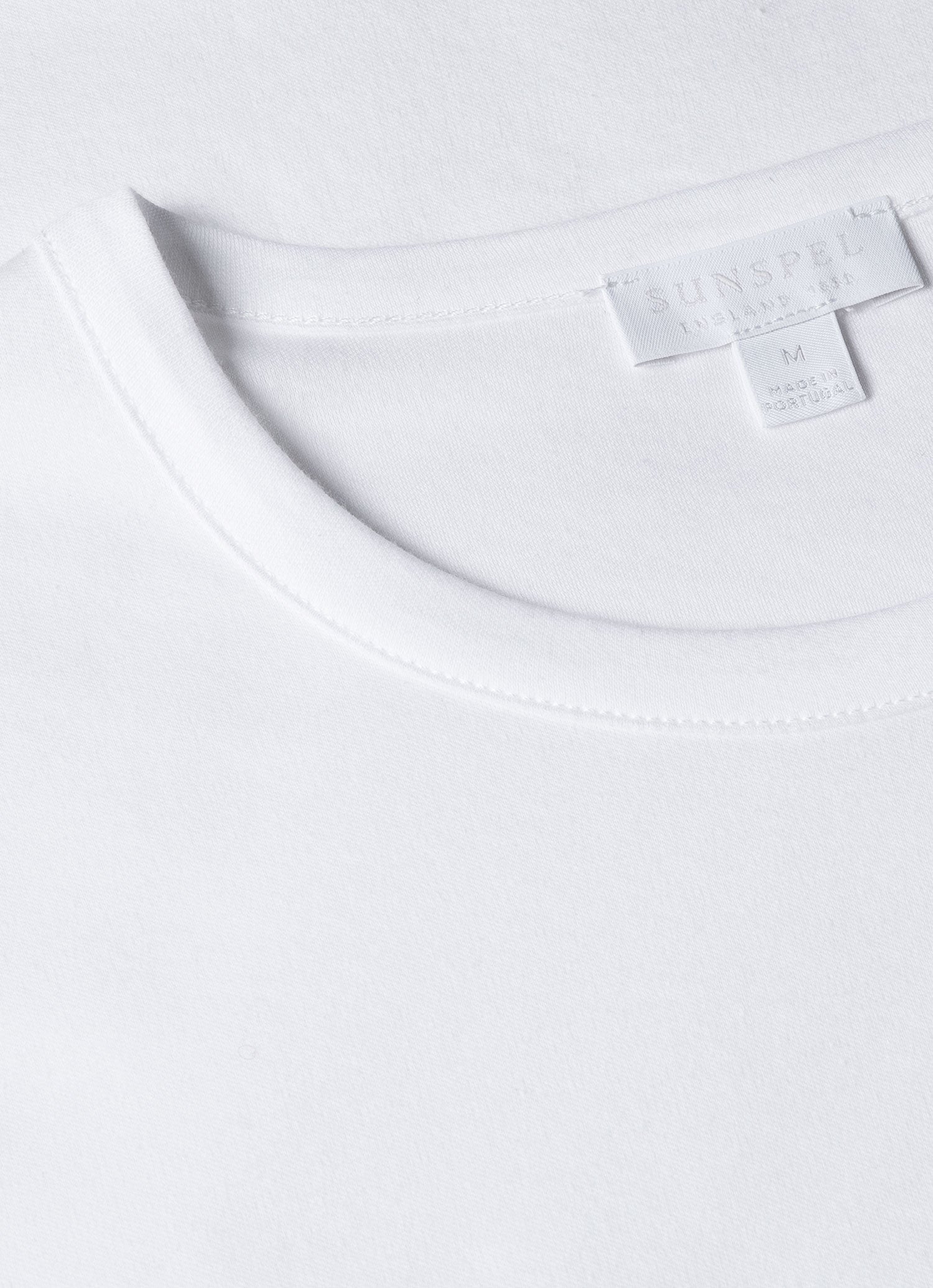 Men's Sea Island Cotton T-shirt in White