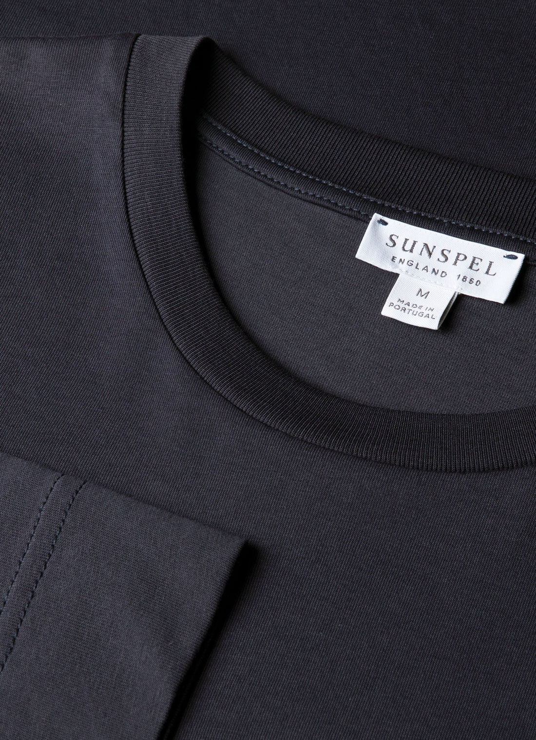 Men's Long Sleeve Riviera Midweight T‑shirt in Navy