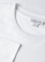 Men's Long Sleeve Riviera Midweight T‑shirt in White