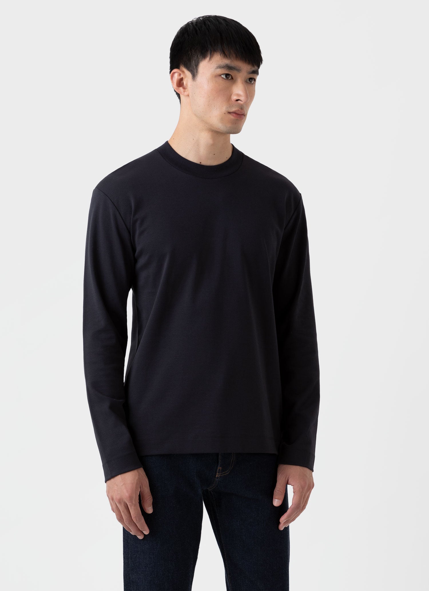 保障できる スタイリスト私物/サンスペルRIBBED CUFFHEM T SHIRTの通販