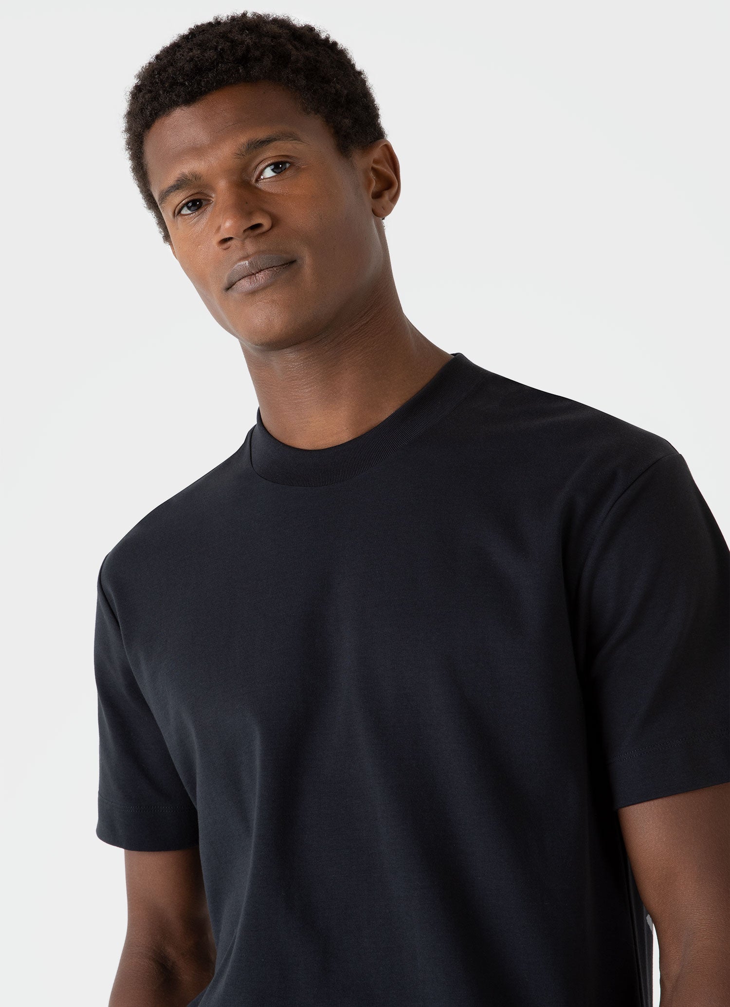 black t shirt full for men