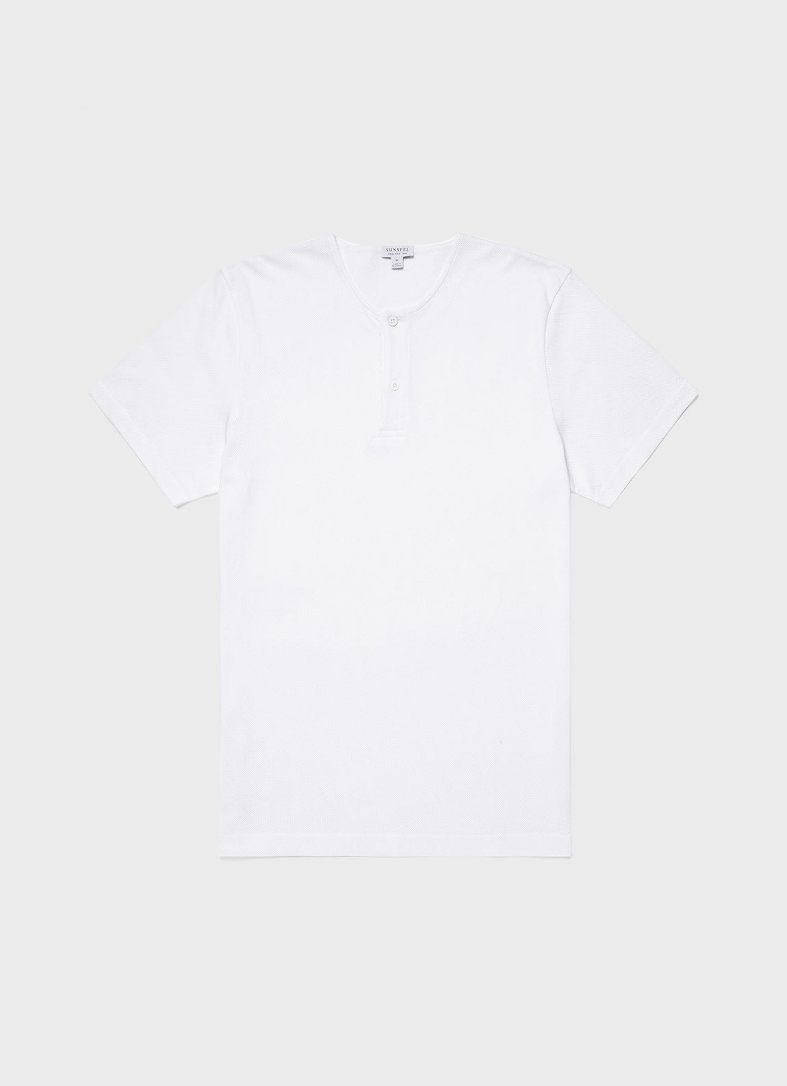 Men's Riviera Henley in White