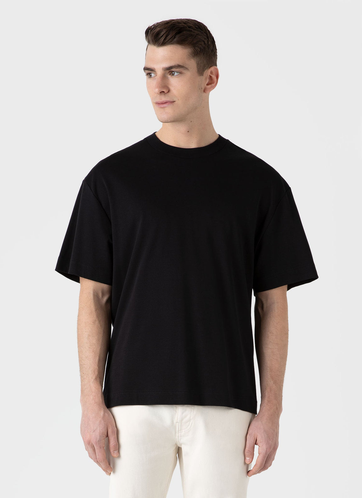 Men's Oversized Heavyweight T-shirt in Black