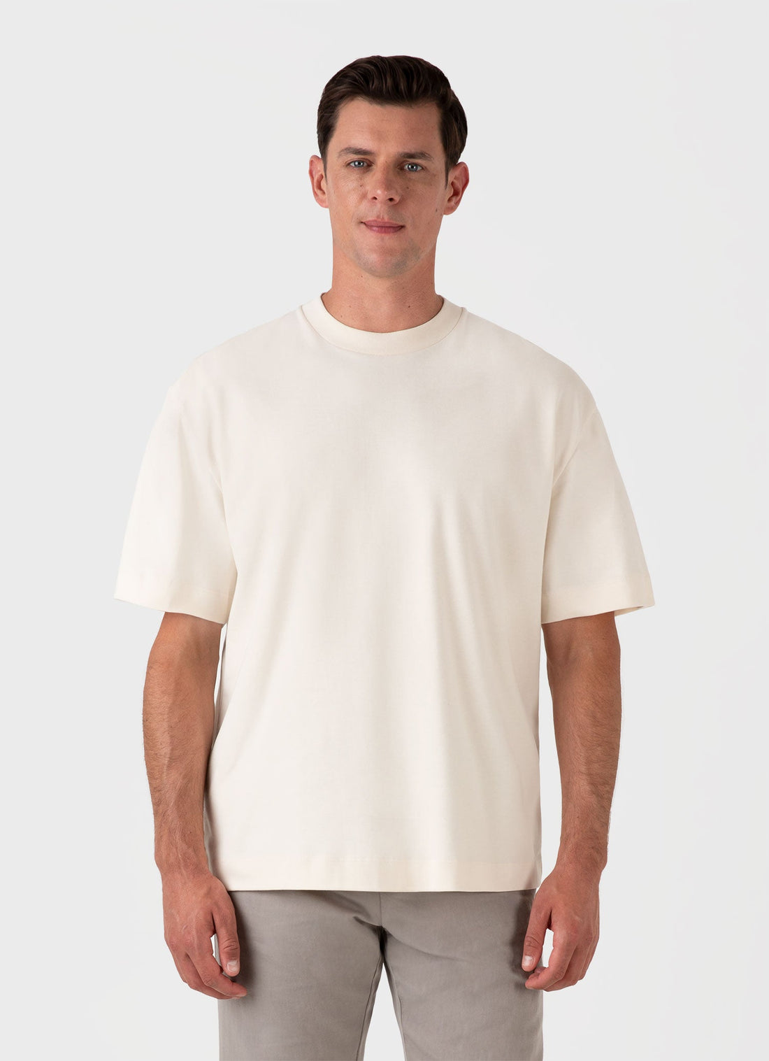 Men's Oversized Heavyweight T-shirt in Undyed