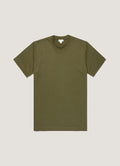 Men's Relaxed Fit Heavyweight T-shirt in Deep Olive