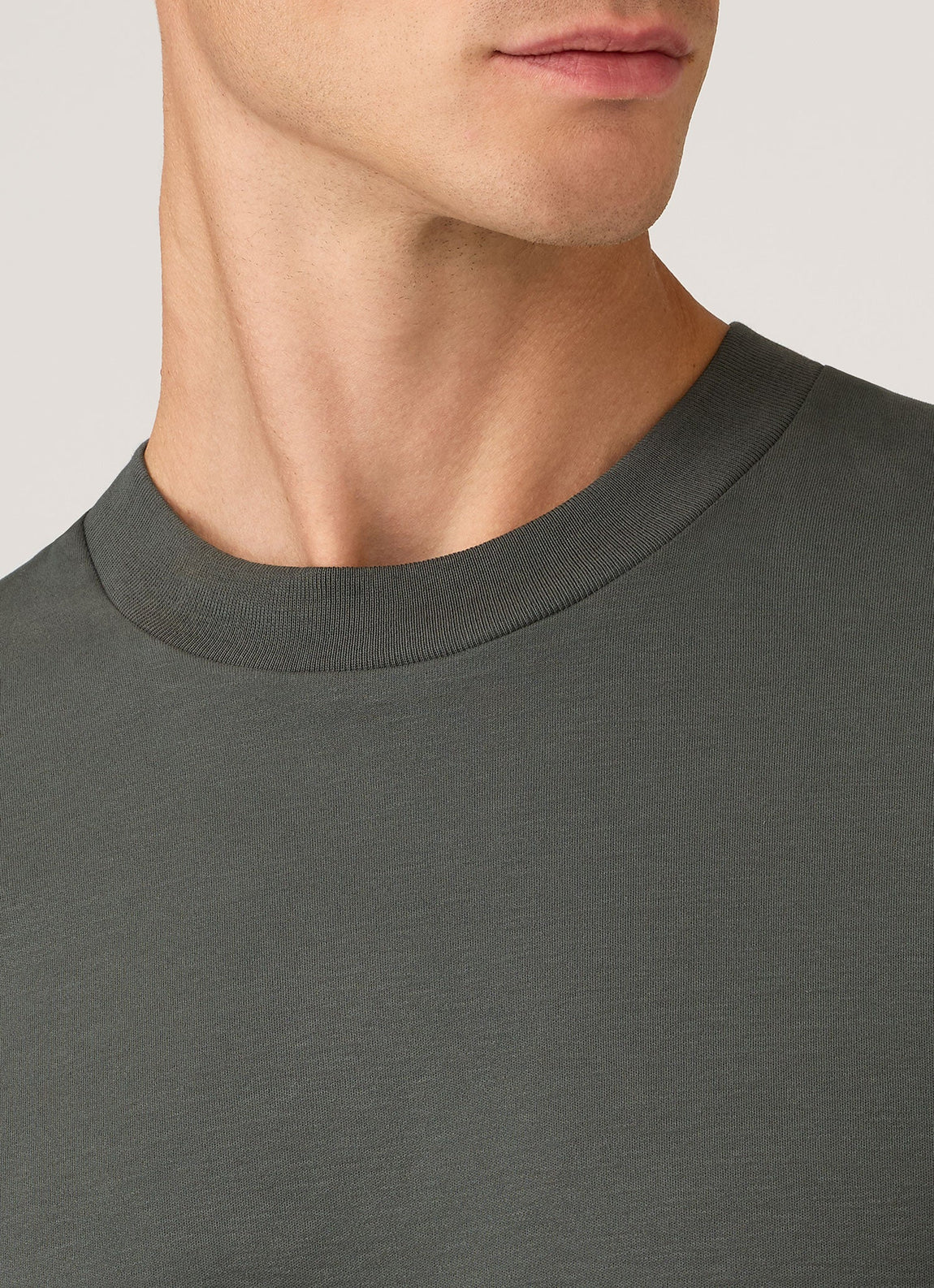 Men's Relaxed Fit Heavyweight T-shirt in Slate Green