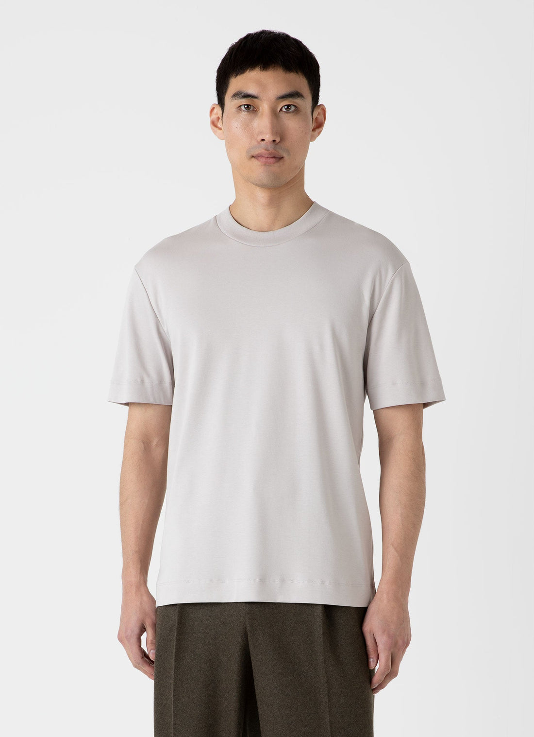 Men's Relaxed Fit Heavyweight T-shirt in Putty