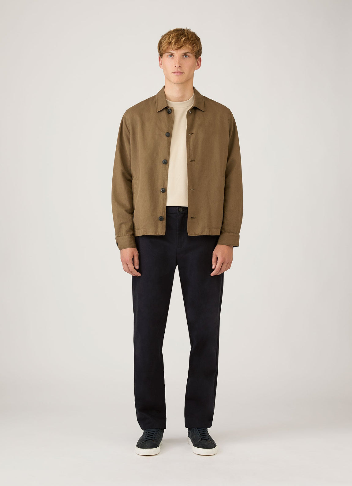 Men's Long Sleeve Heavyweight T-shirt in Hazelwood