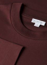 Men's Long Sleeve Heavyweight T-shirt in Bakelite