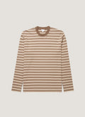 Men's Long Sleeve Heavyweight T-shirt in Hazelwood/Dark Cedar