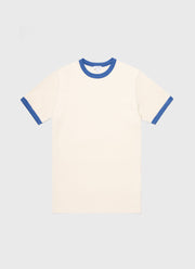 Men's Classic Ringer T-shirt in French Blue