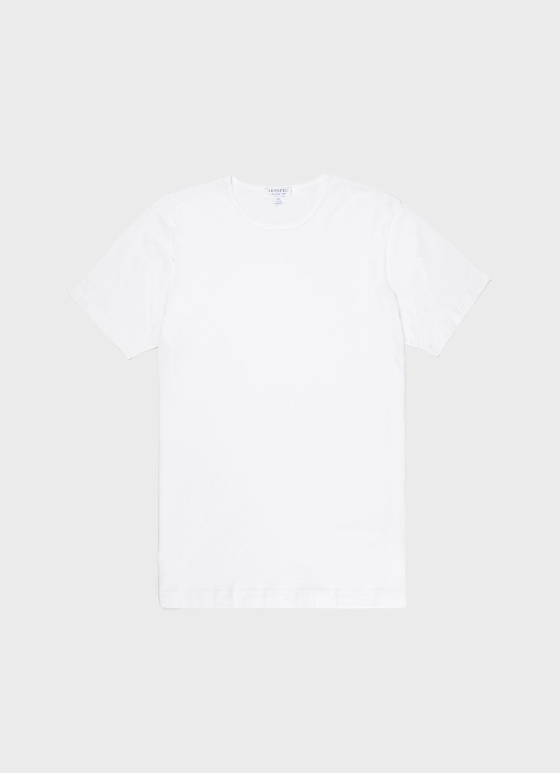 Men's Superfine Underwear T-shirt in White
