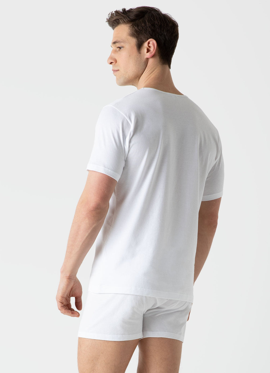 Men's Superfine Cotton Briefs in White