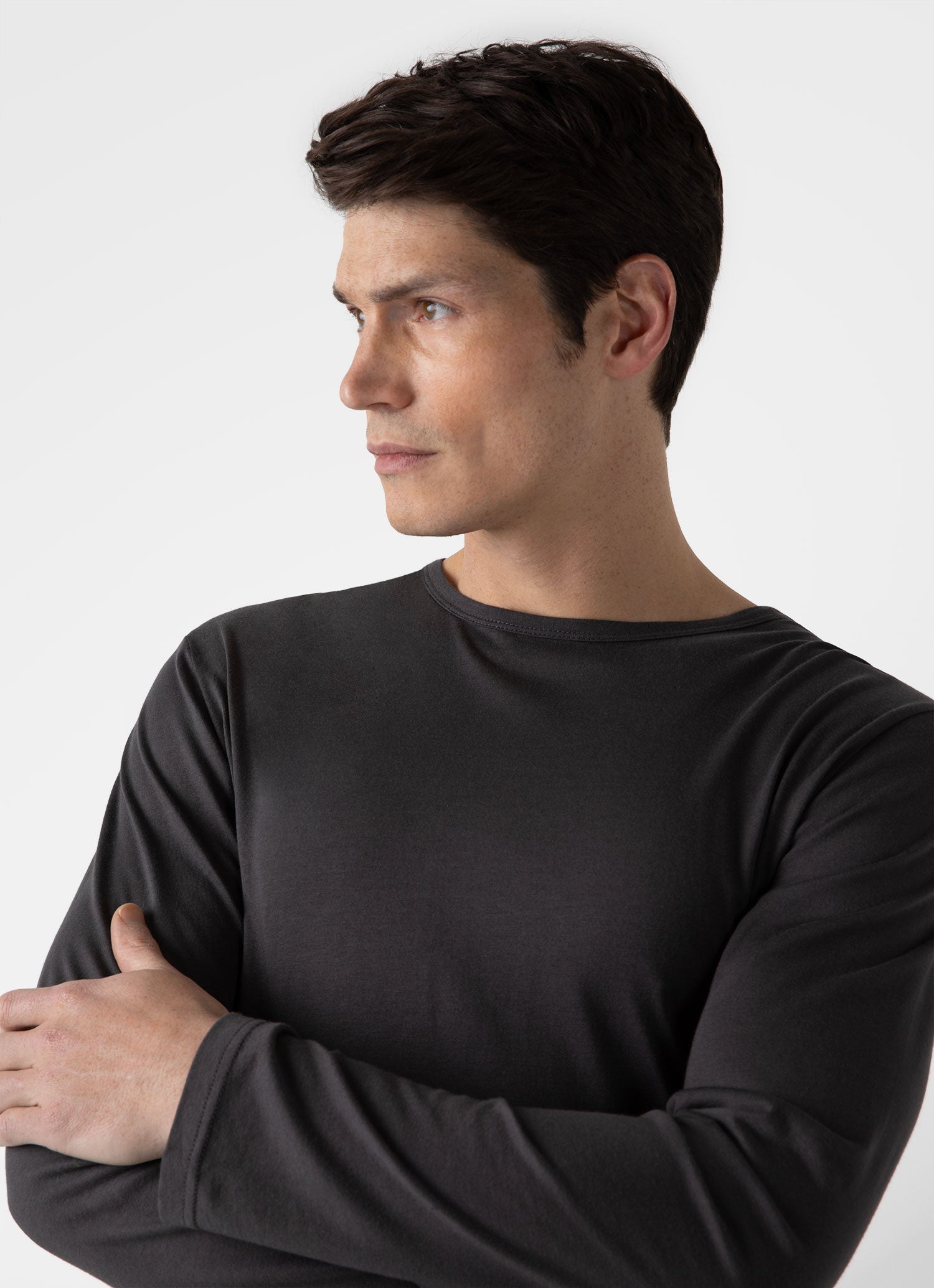 Long Sleeve Cotton Modal Lounge T-shirt