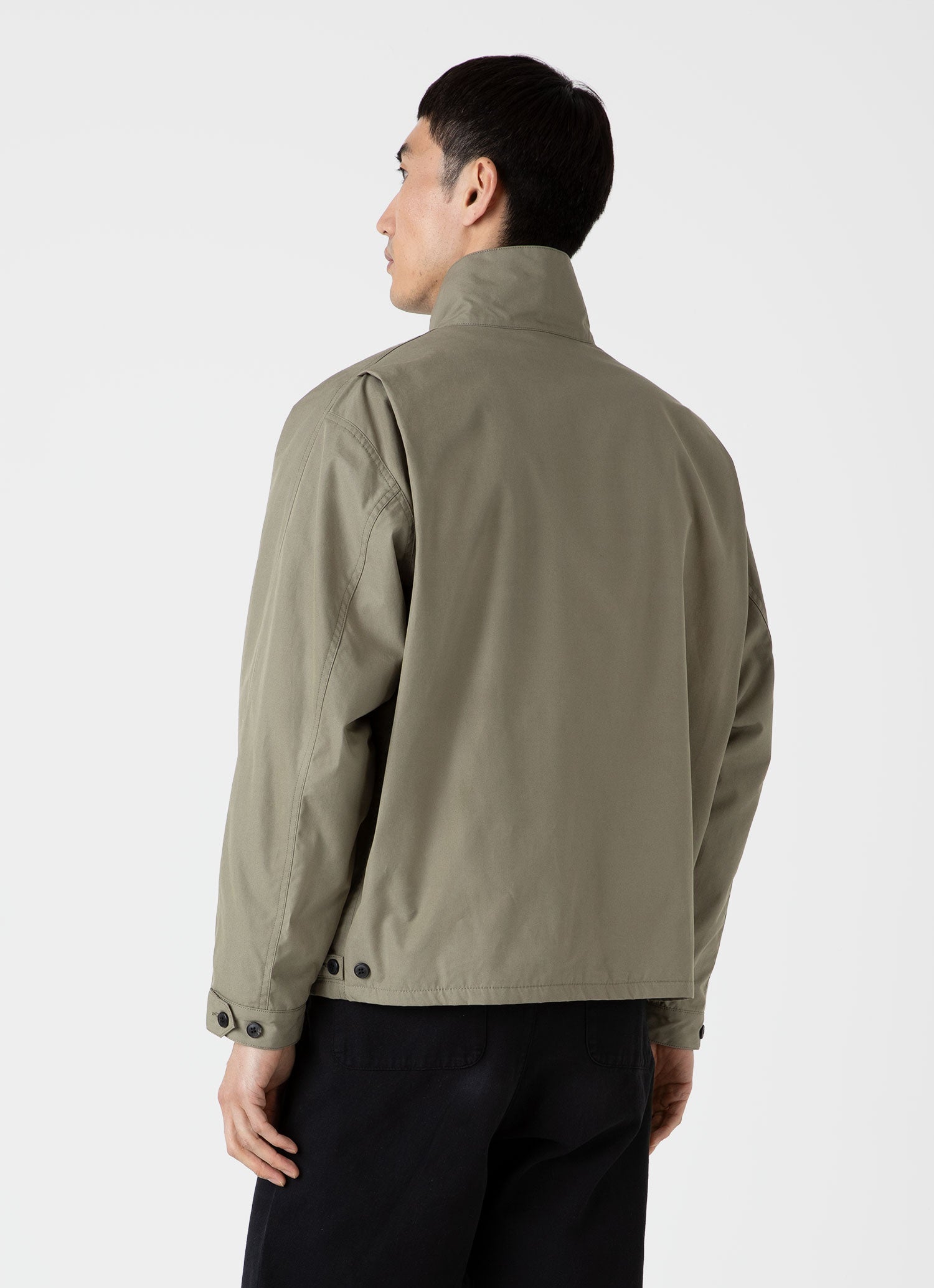 Men's Sunspel x Nigel Cabourn Ventile Jacket in Earth