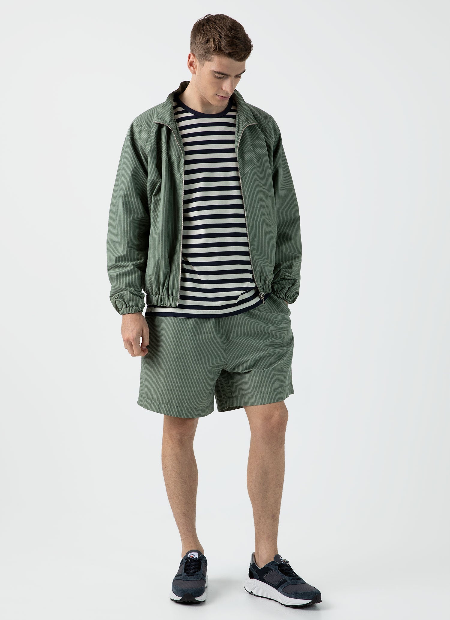新品未使用 Nigel Cabourn×SUNSPEL cut sew Sunspel x Nigel Cabourn | Sunspel