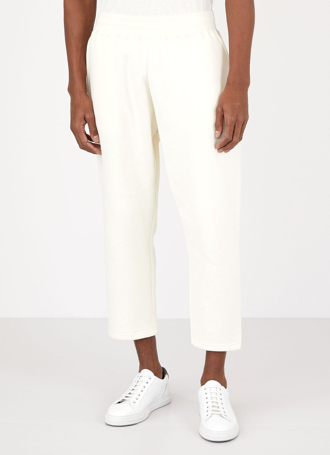 Men's Sunspel and Studio Nicholson Sweatpants in Milk