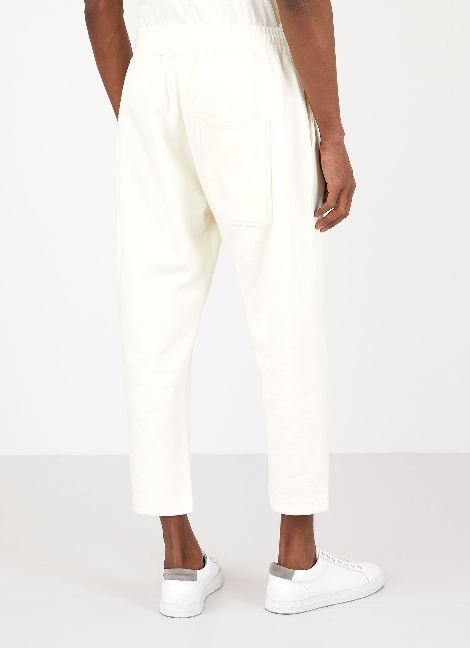 Men's Sunspel and Studio Nicholson Sweatpants in Milk