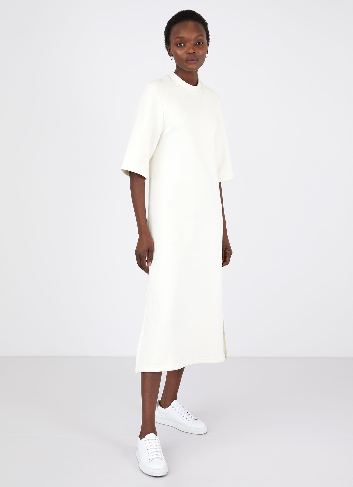 Robe Longue Sunspel X Studio Nicholson - Jersey Coton Noir Taille XS/34 - Neuve Sans étiquettes