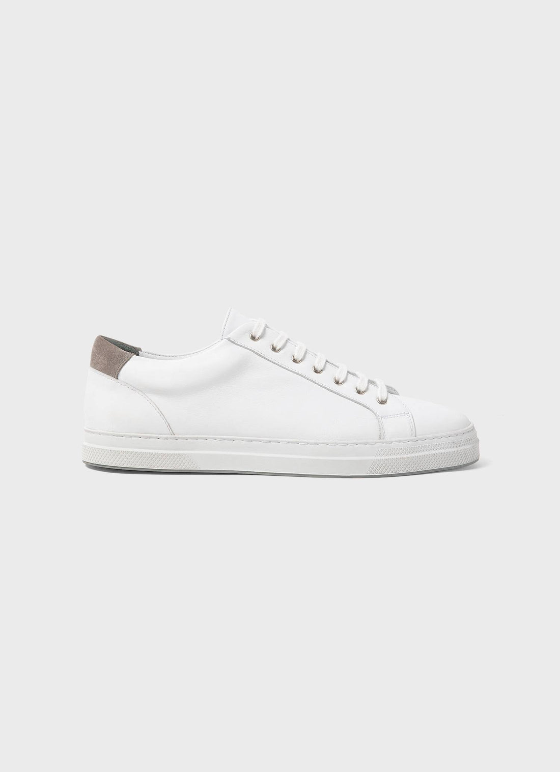 Women's Leather Tennis Shoes in White