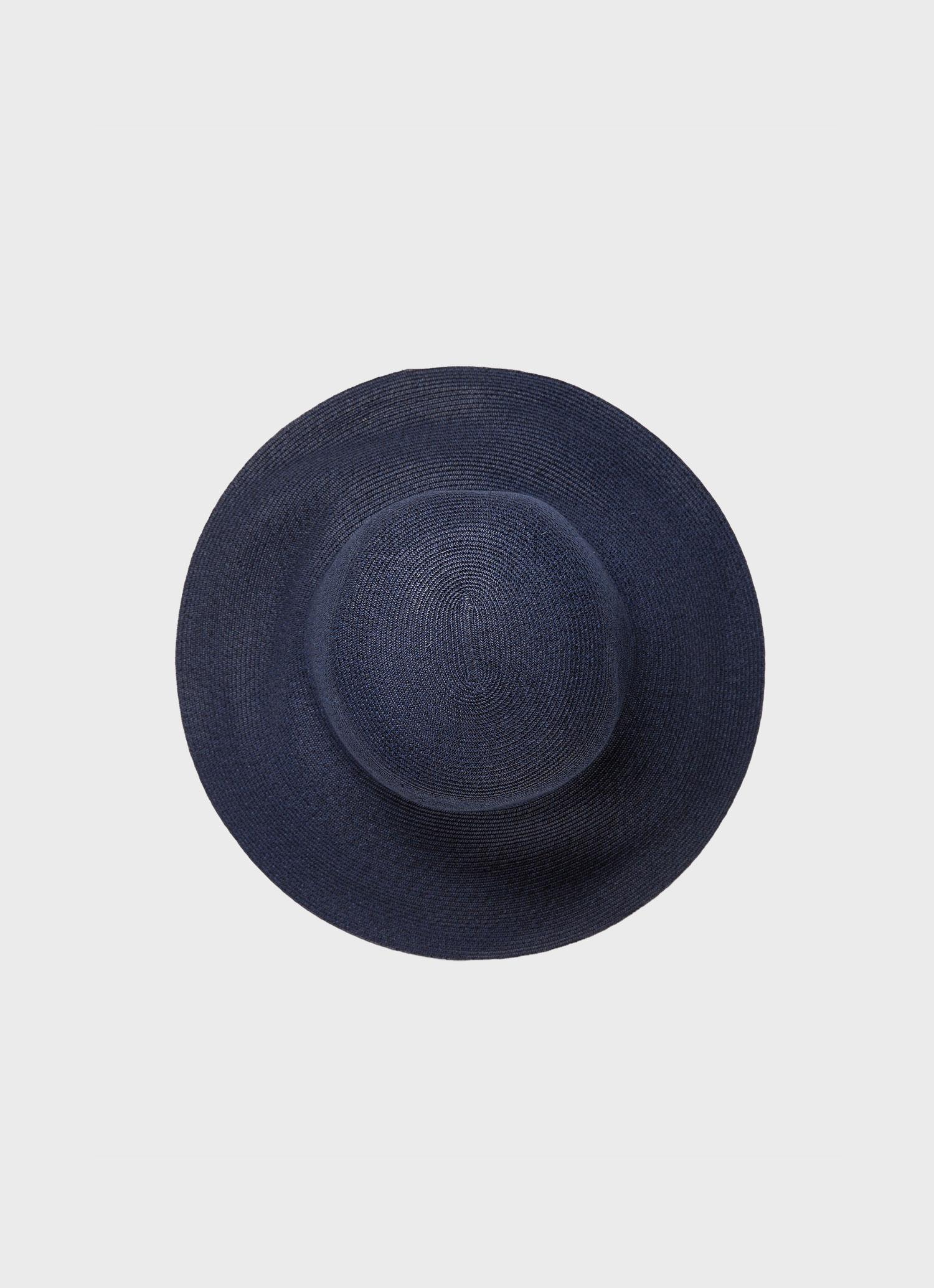 Women's Kijima Takayuki and Sunspel Paper Hat in Navy