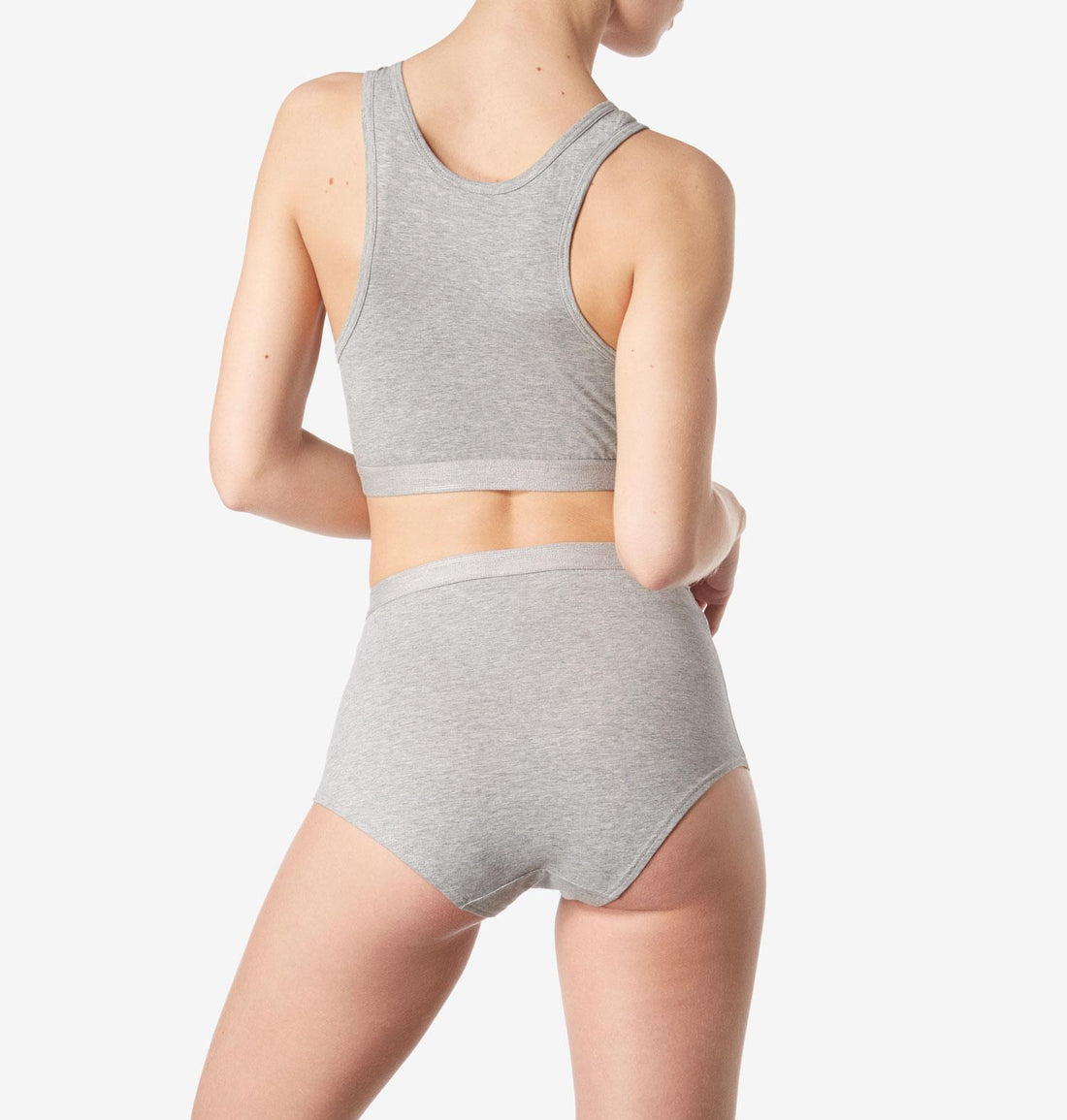 Women's Gym Pant in Grey Marl