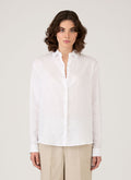 Women's Linen Shirt in White