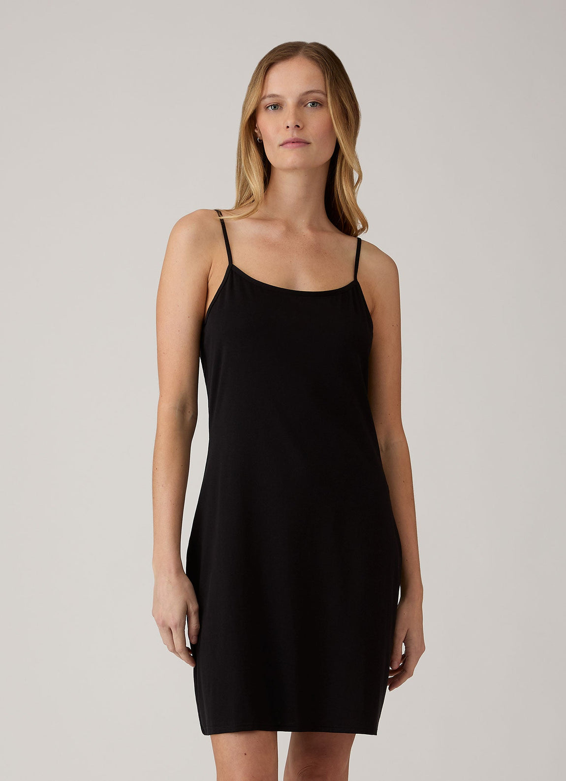 Women's Cotton Slip in Black | Sunspel Women's Cotton Slip in Black | Sunspel
