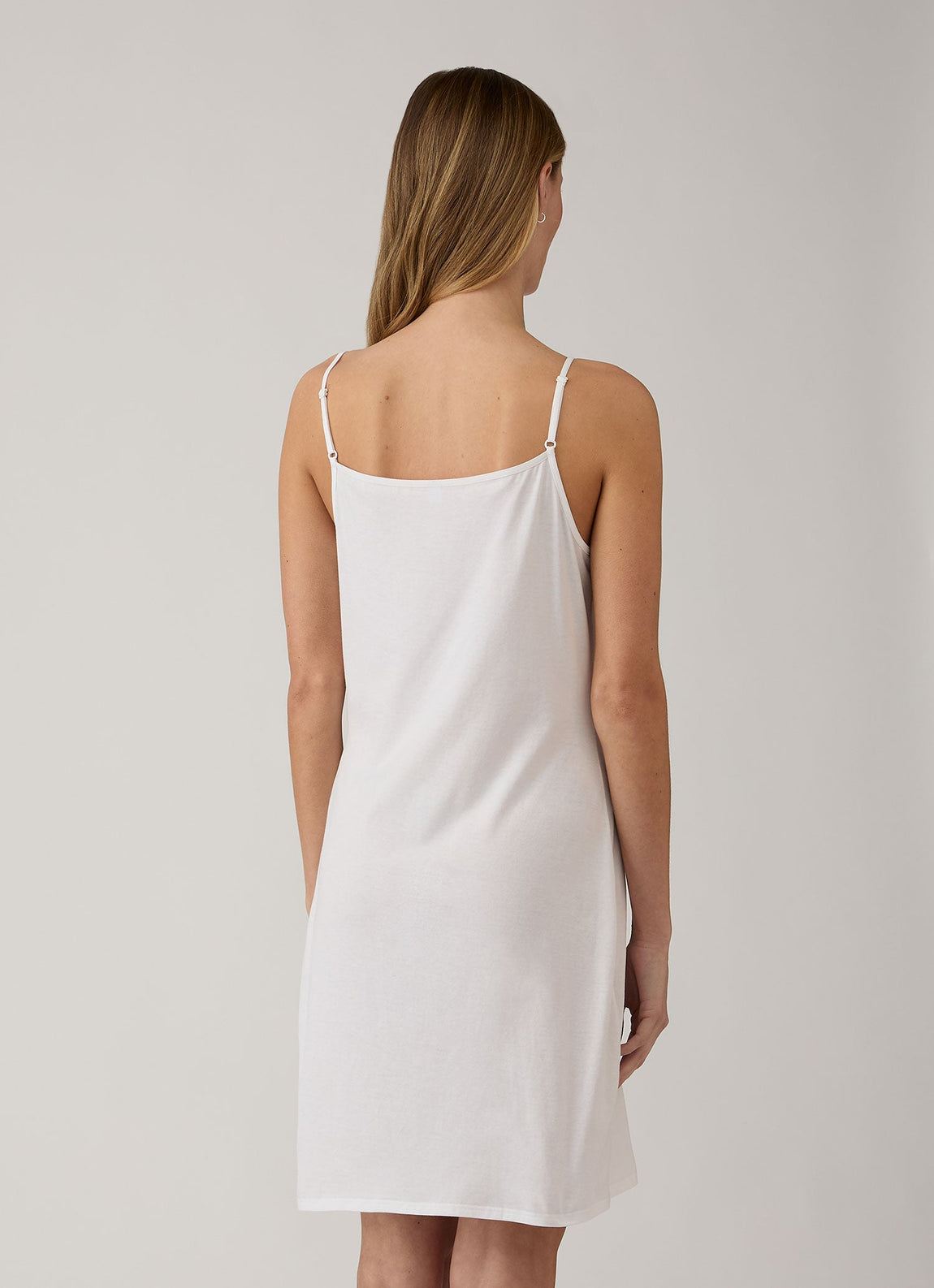 Sunspel White Soft Minidress Sunspel White Soft Minidress