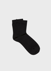 Women's Ankle Socks in Black