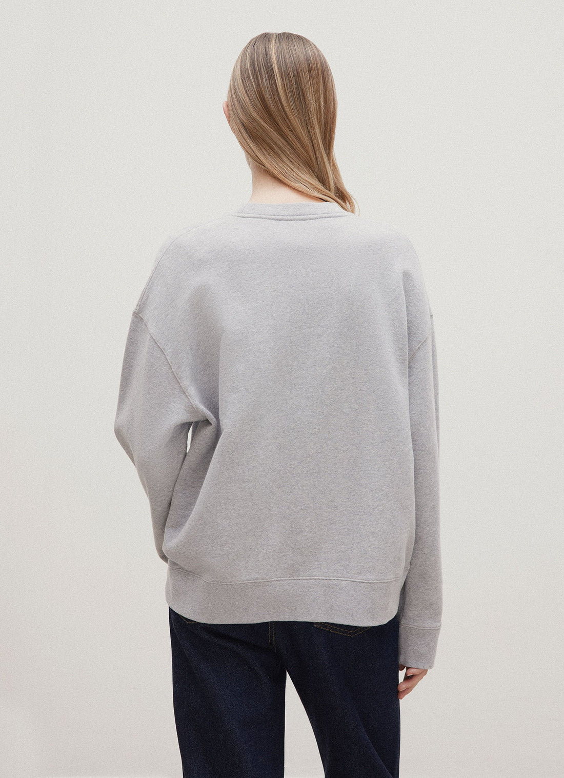 Relaxed Loopback Sweatshirt