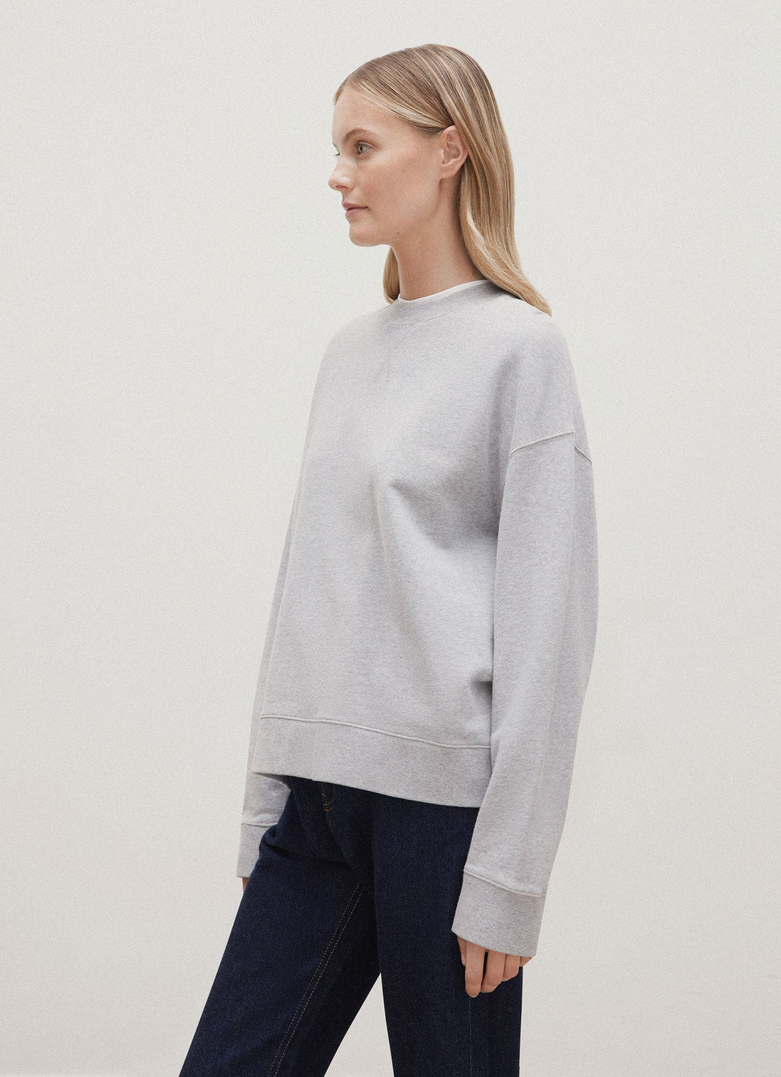 Relaxed Loopback Sweatshirt
