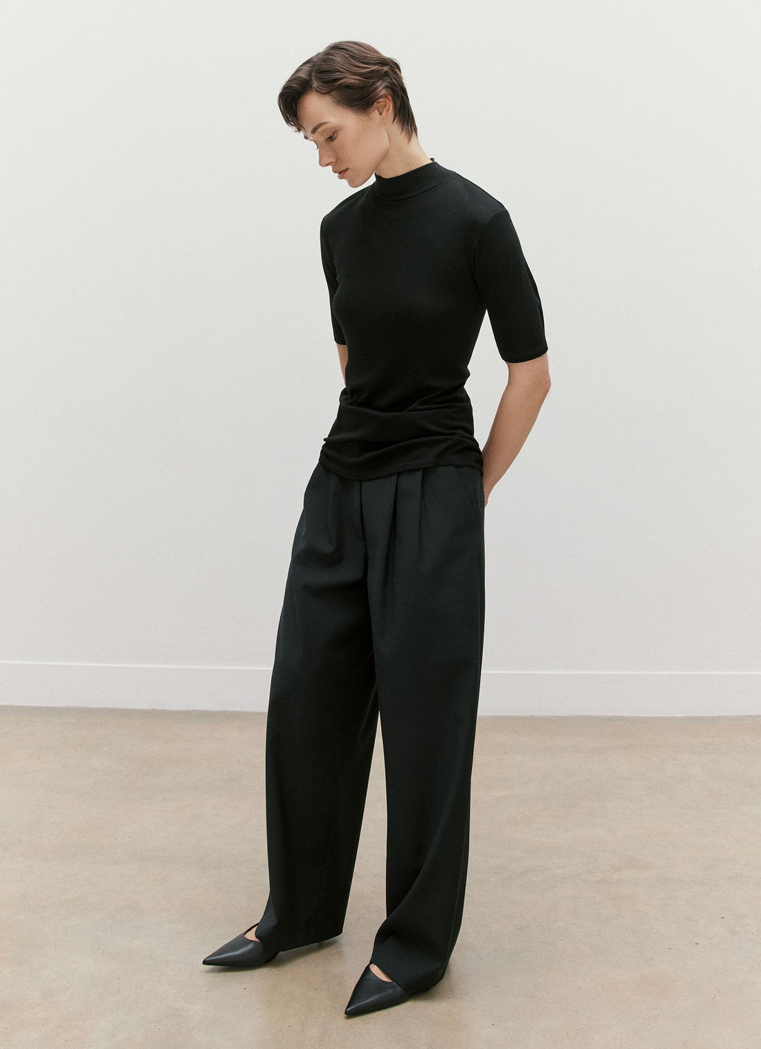 Mock Neck Top