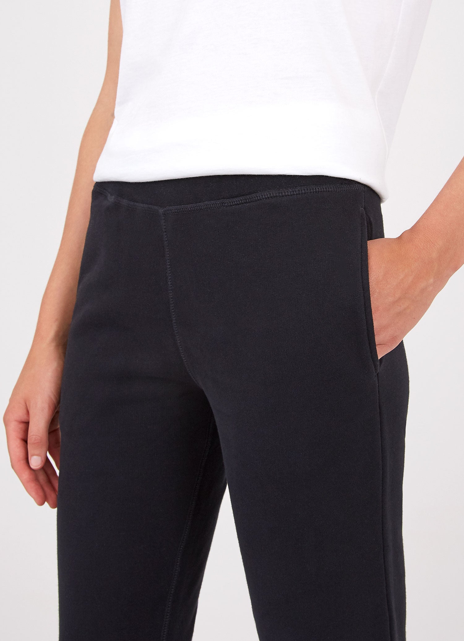 Women's Loopback Sweatpants in Black
