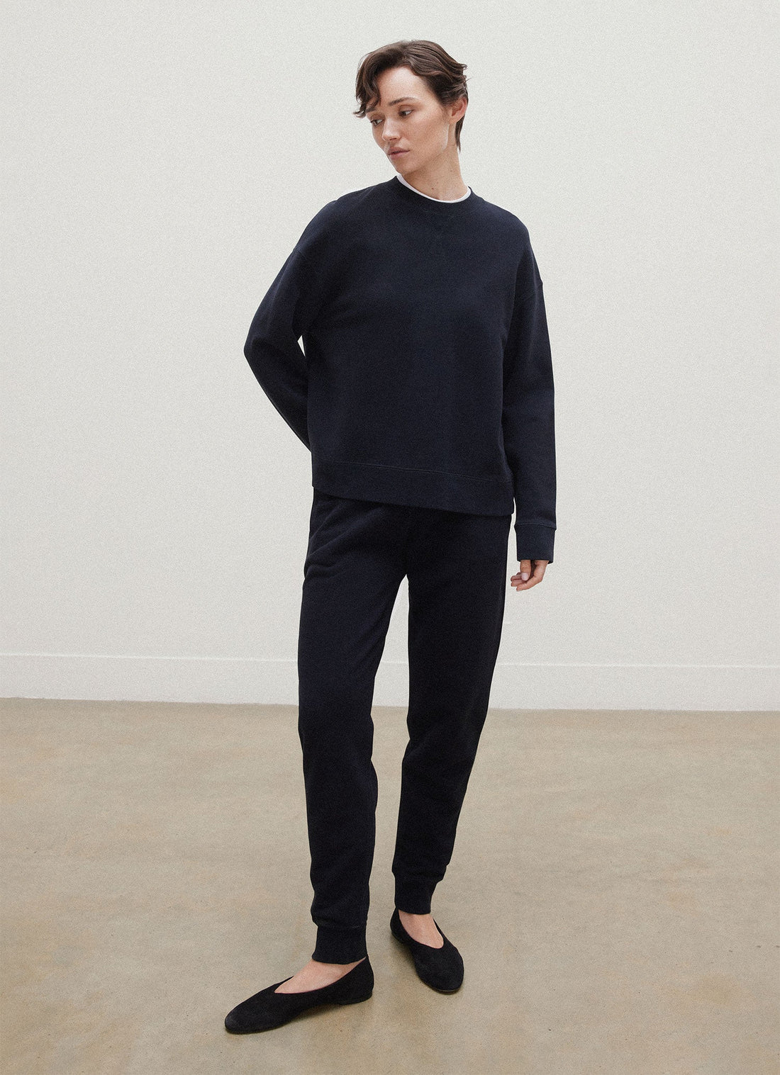 Relaxed Loopback Sweatpants