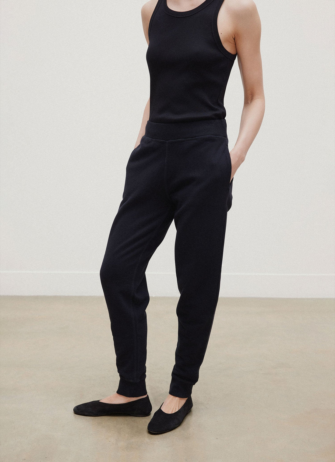 Relaxed Loopback Sweatpants
