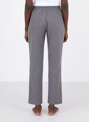 Women's Pyjama Trouser in Mid Grey Melange