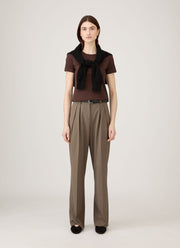 Women's Classic T-shirt in Truffle