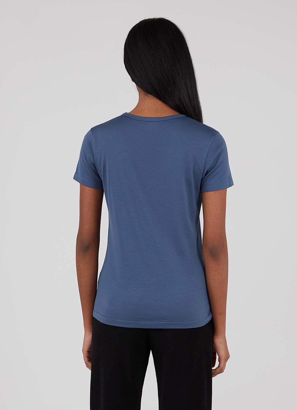 Women's Classic T-shirt in Smoke Blue