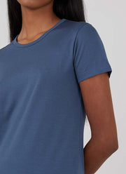 Women's Classic T-shirt in Smoke Blue