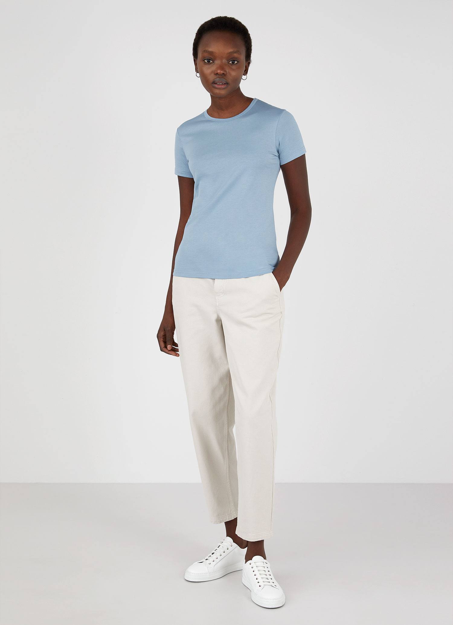 Women's Classic T-shirt in Blue Mist