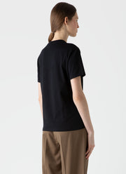 Women's Boy Fit T-shirt in Black