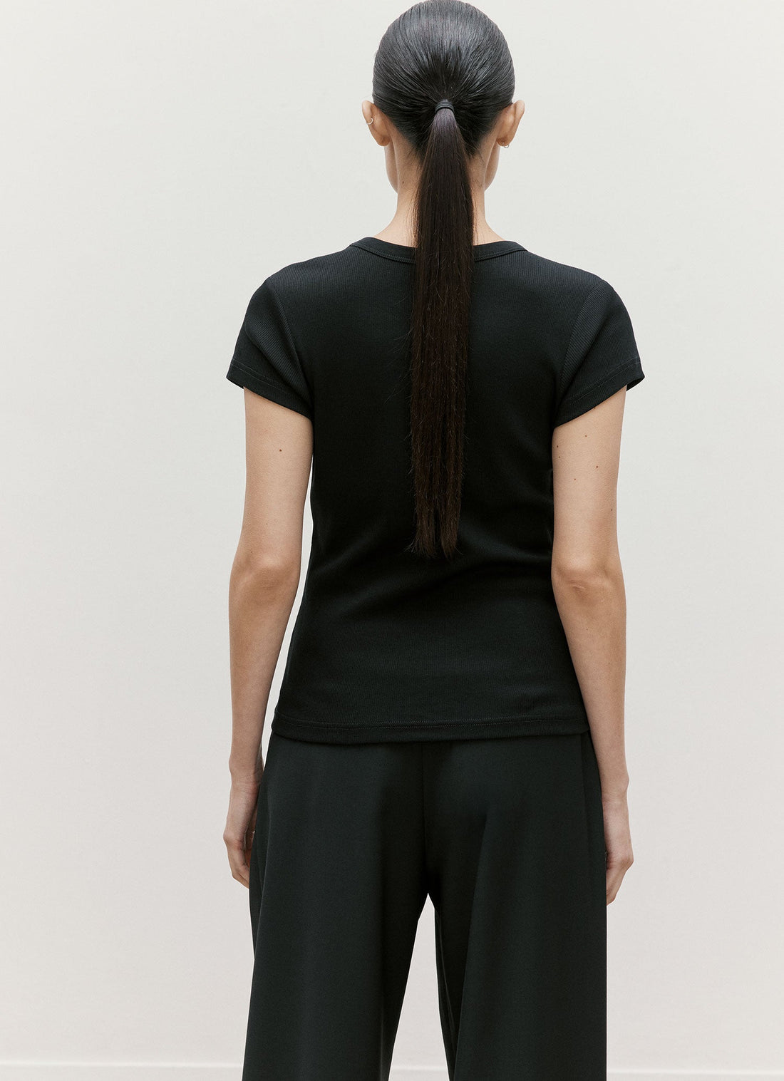Ribbed T-shirt