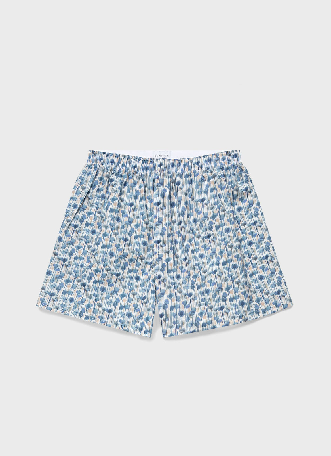 Men's Liberty Print Boxer Shorts in Watercolour Floral